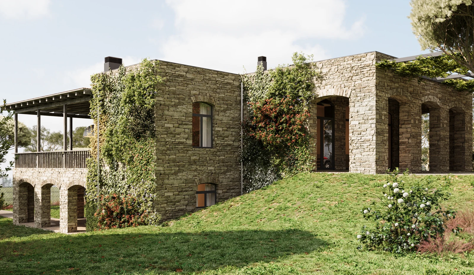 Villa 01 — architectural view 4